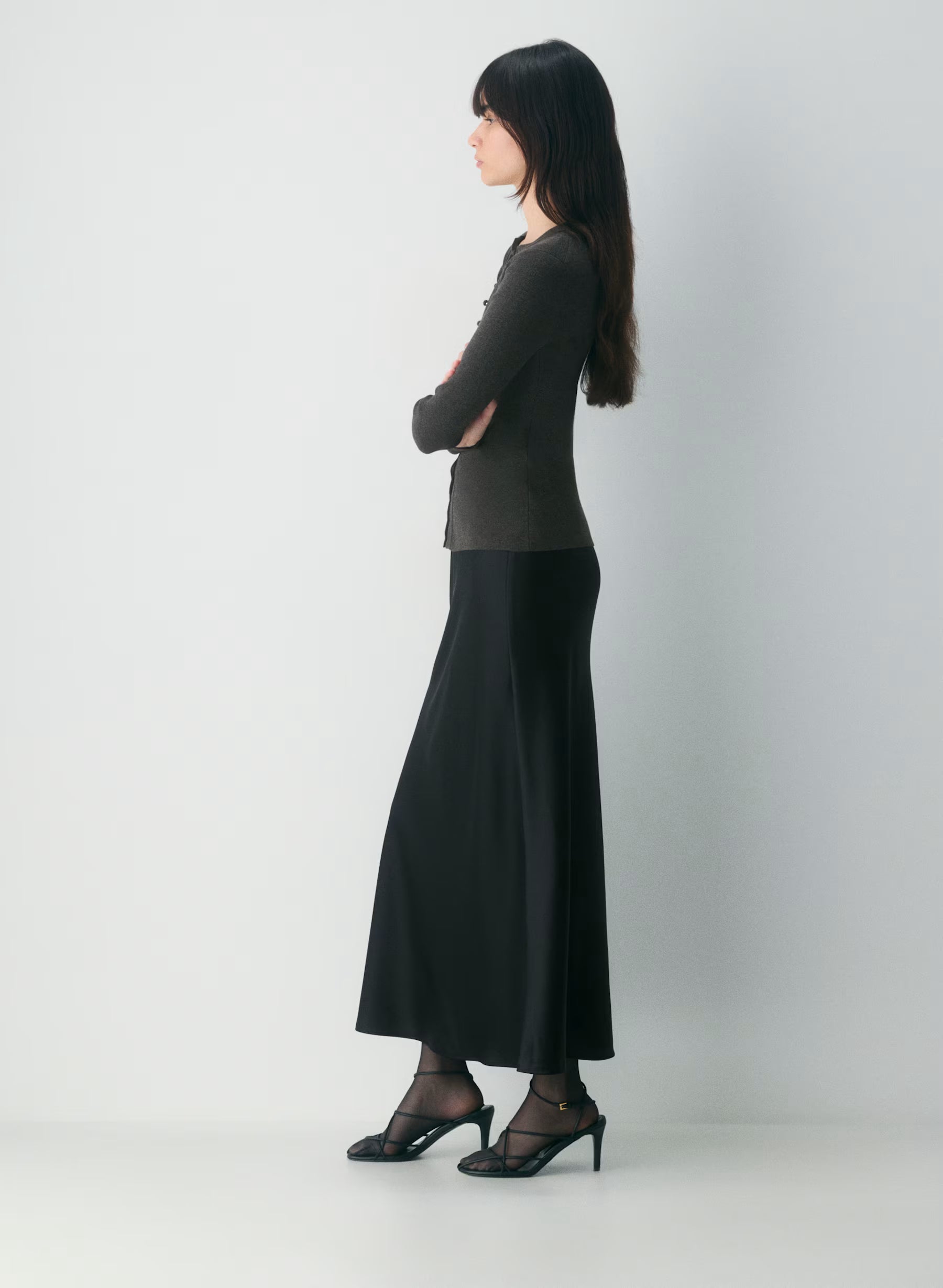 Aritzia Shelly Cardigan - Wonder Yarn-Limited Edition — Heather Galaxy