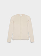 Aritzia Shelly Cardigan - Wonder Yarn-Limited Edition — Matte Pearl