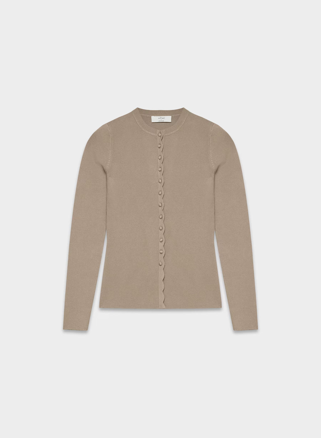 Aritzia Shelly Cardigan - Wonder Yarn-Limited Edition — Nomad Taupe