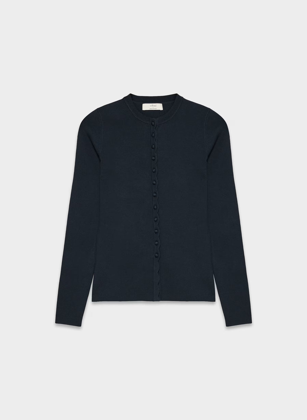 Aritzia Shelly Cardigan - Wonder Yarn-Limited Edition — Dark Night Navy