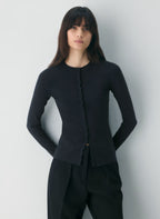 Aritzia Shelly Cardigan - Wonder Yarn-Limited Edition — Dark Night Navy