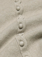 Aritzia Shelly Cardigan - Wonder Yarn-Essential Colours — Heather Nomad Taupe