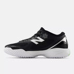 New Balance FreezeLX v5 Turf  -  BLACK with NB WHITE and Silver Metallic -  FREEZTB5
