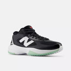 New Balance FreezeLX v5 Turf  -  BLACK with NB WHITE and Silver Metallic -  FREEZTB5