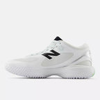 New Balance FreezeLX v5 Turf  -  NB WHITE with BLACK and Silver Metallic -  FREEZTW5