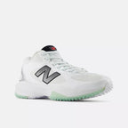 New Balance FreezeLX v5 Turf  -  NB WHITE with BLACK and Silver Metallic -  FREEZTW5