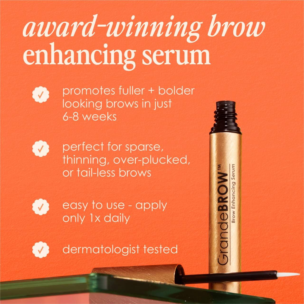 Grande Cosmetics  GrandeBROW Brow Enhancing Serum- 4 Month Supply