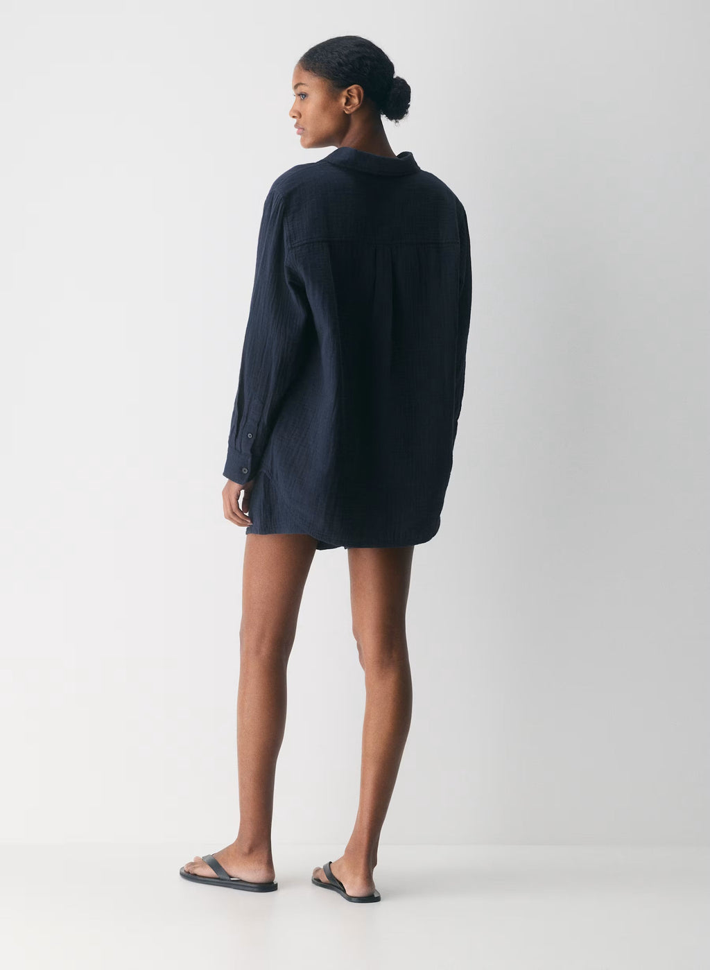 Aritzia AirPlush Cotton™ Sail Shirt -Admiral