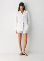 Aritzia AirPlush Cotton™ Sail Shirt - White