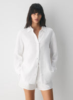 Aritzia AirPlush Cotton™ Sail Shirt - White