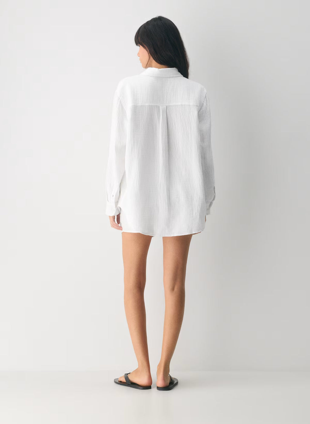 Aritzia AirPlush Cotton™ Sail Shirt - White