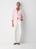 Aritzia AirPlush Cotton™ Sail Shirt - Villa pink