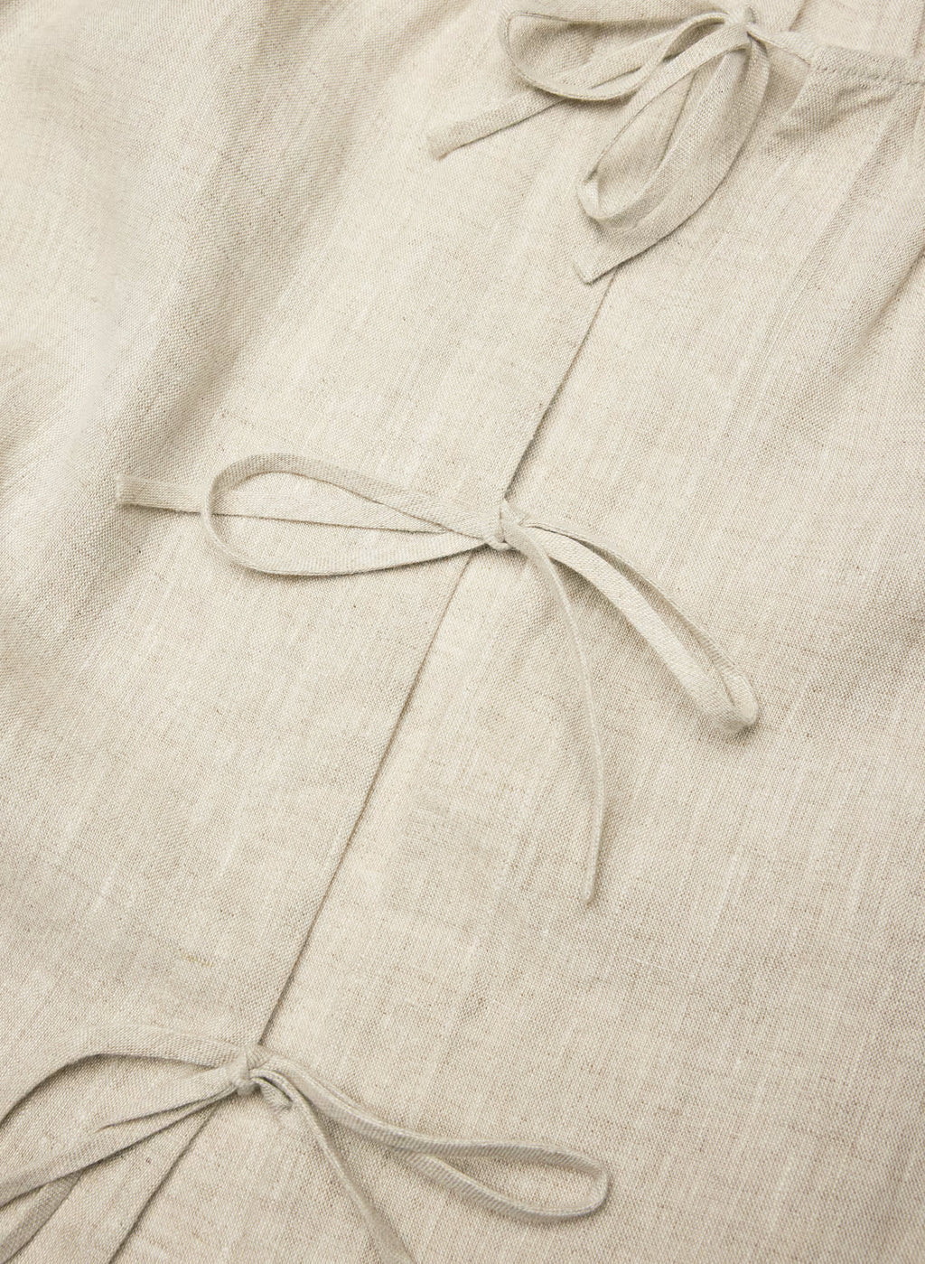 Aritzia Tybee Linen Blouse-Undyed Ecru