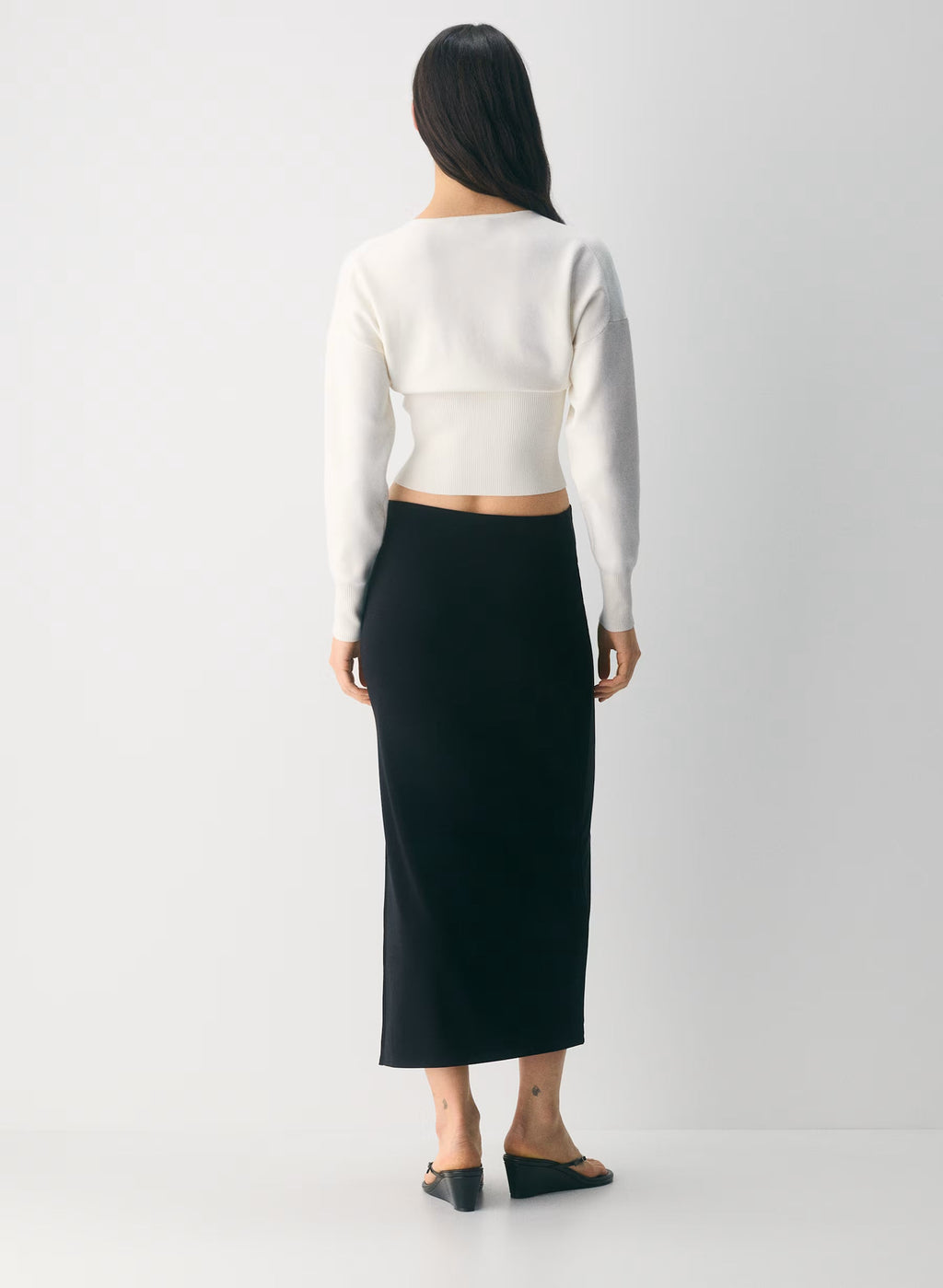 Aritzia Golightly Cardigan - Wonder Yarn -  Light Birch