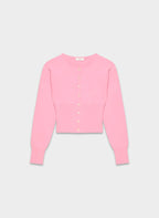 Aritzia Golightly Cardigan - Wonder Yarn - Jellybean Pink