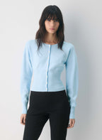 Aritzia Golightly Cardigan - Wonder Yarn- Villa Blue