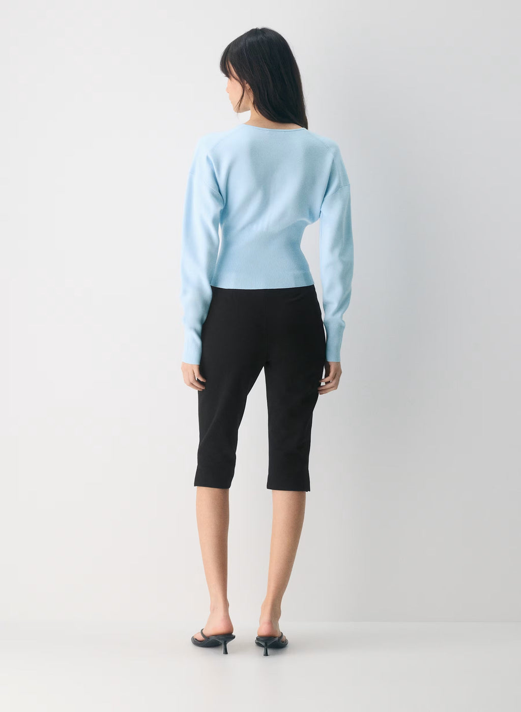 Aritzia Golightly Cardigan - Wonder Yarn- Villa Blue