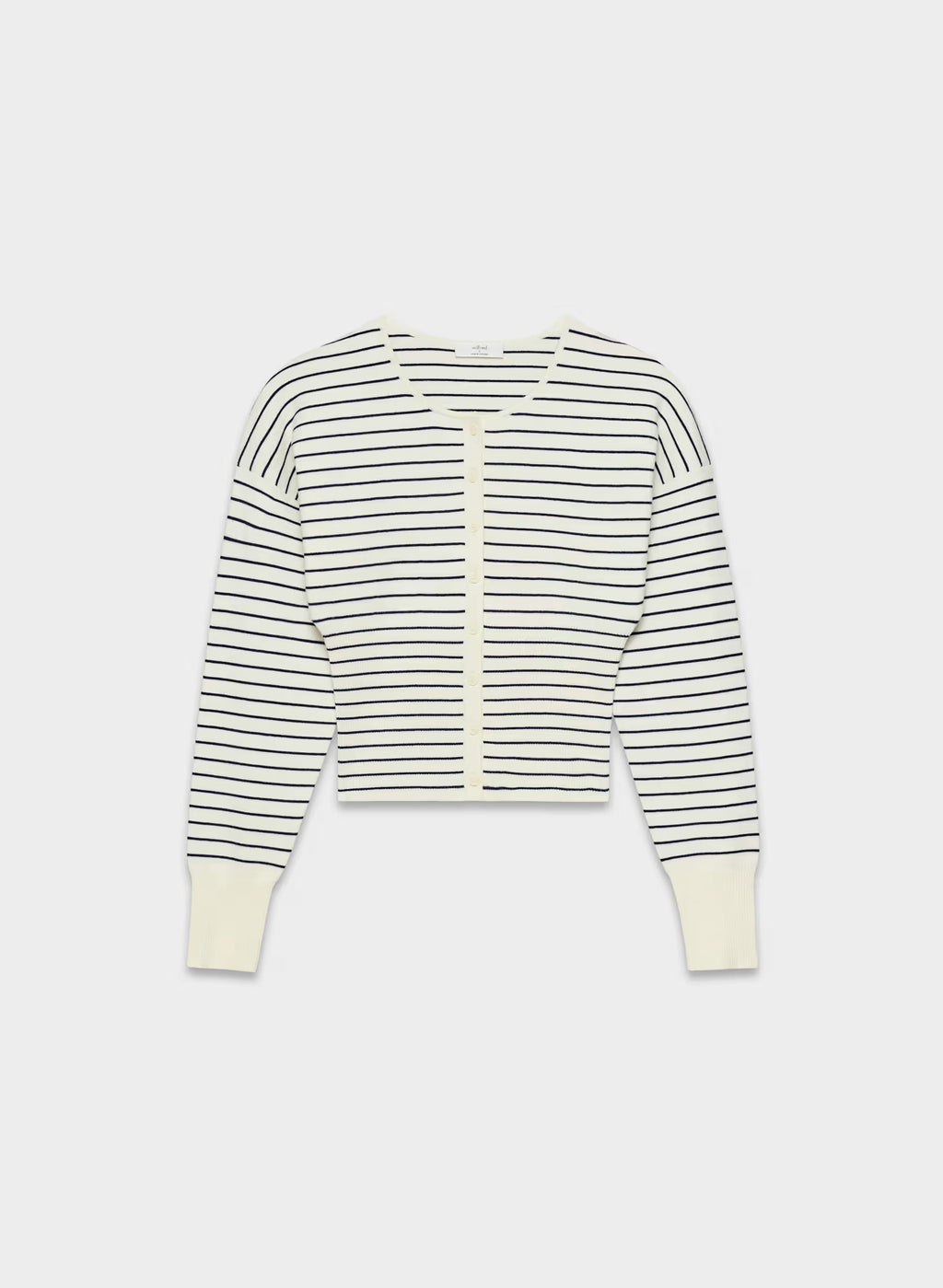 Aritzia Golightly Cardigan - Wonder Yarn -lt birch/Admiral
