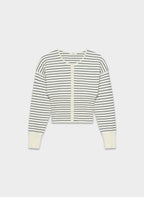Aritzia Golightly Cardigan - Wonder Yarn -lt birch/Admiral