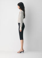 Aritzia Golightly Cardigan - Wonder Yarn -lt birch/Admiral