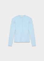 Aritzia Shelly Cardigan - Wonder Yarn-Essential Colours — villa blue