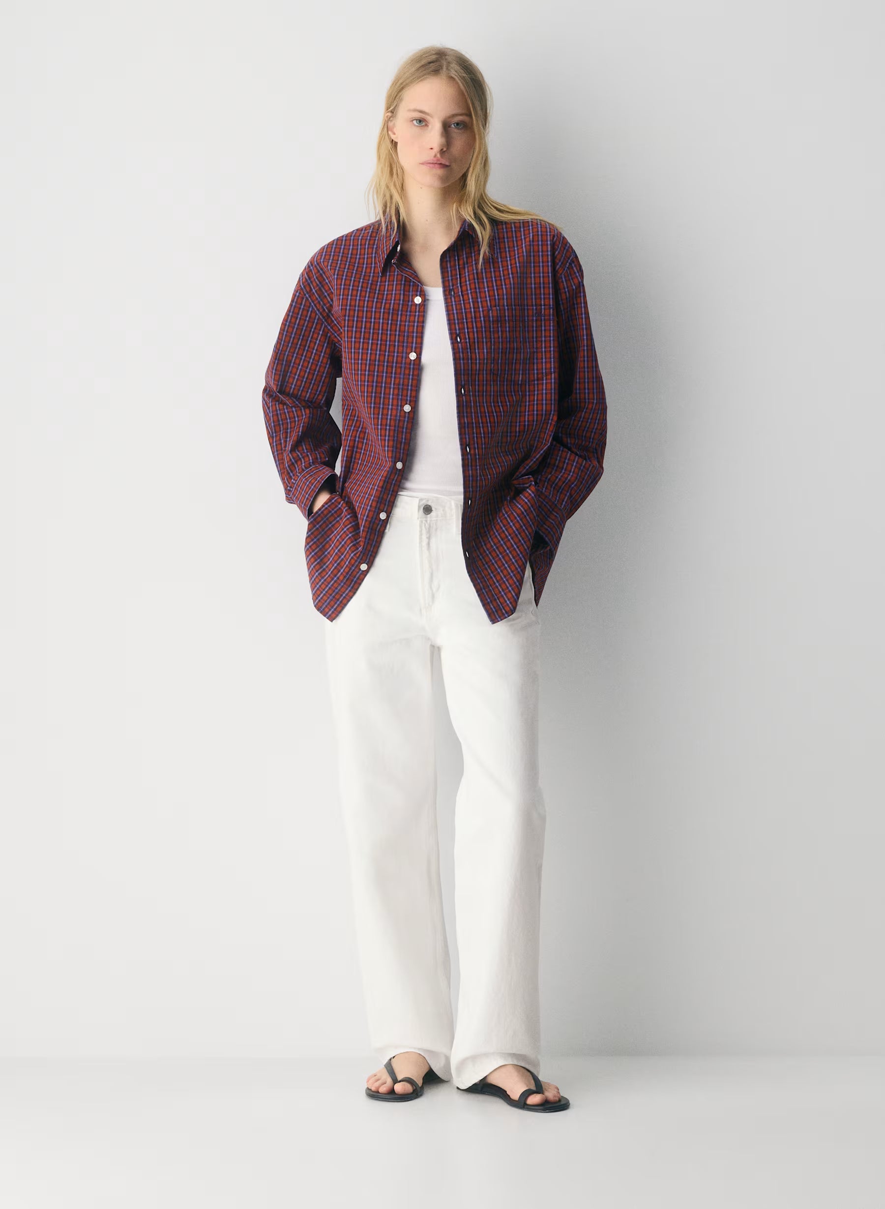 Aritzia Denim Forum The '90s Iggy Lo-Rise Baggy Jean-a little White lie