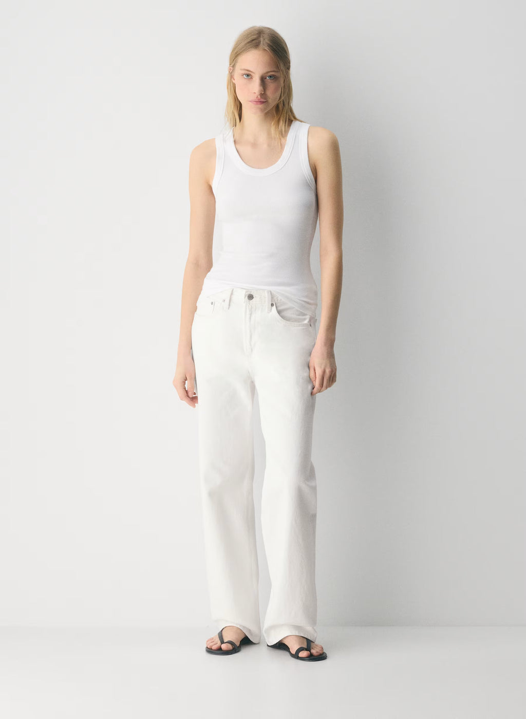 Aritzia Denim Forum The '90s Iggy Lo-Rise Baggy Jean-a little White lie