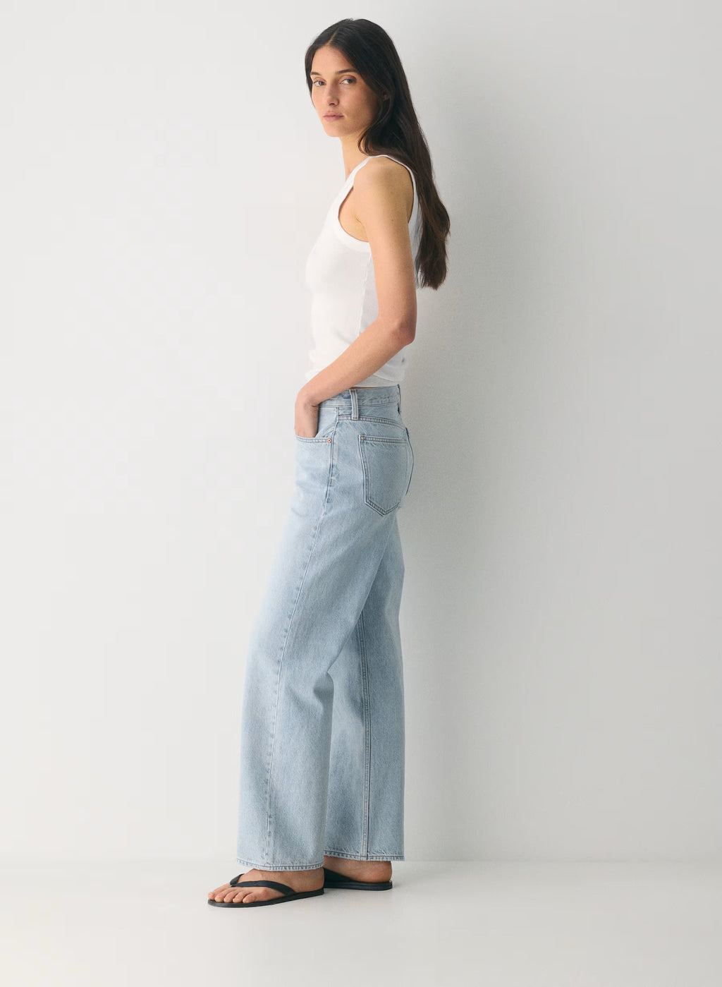 Aritzia Denim Forum The '90s Iggy Lo-Rise Baggy Jean-15 yrs Brl thr Bleu