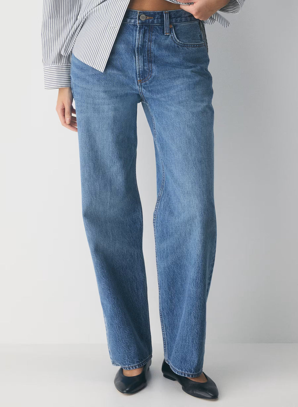 Aritzia Denim Forum The '90s Iggy Lo-Rise Baggy Jean-5 Yrs kiss n Tell Bl