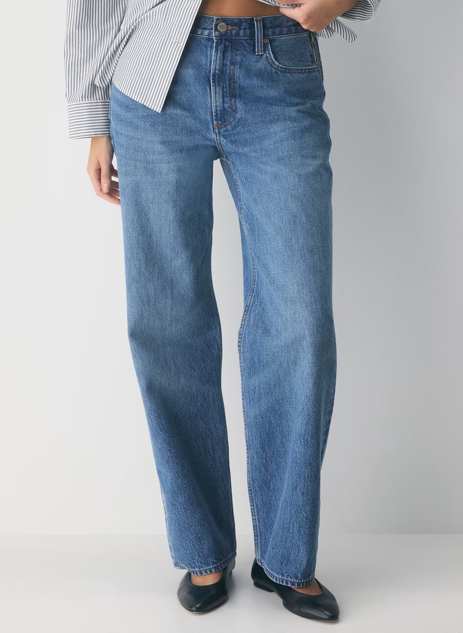 Aritzia Denim Forum The '90s Iggy Lo-Rise Baggy Jean-5 Yrs kiss n Tell Bl