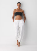 Aritzia AirPlush Cotton™ Sidepath Balloon Pant-White
