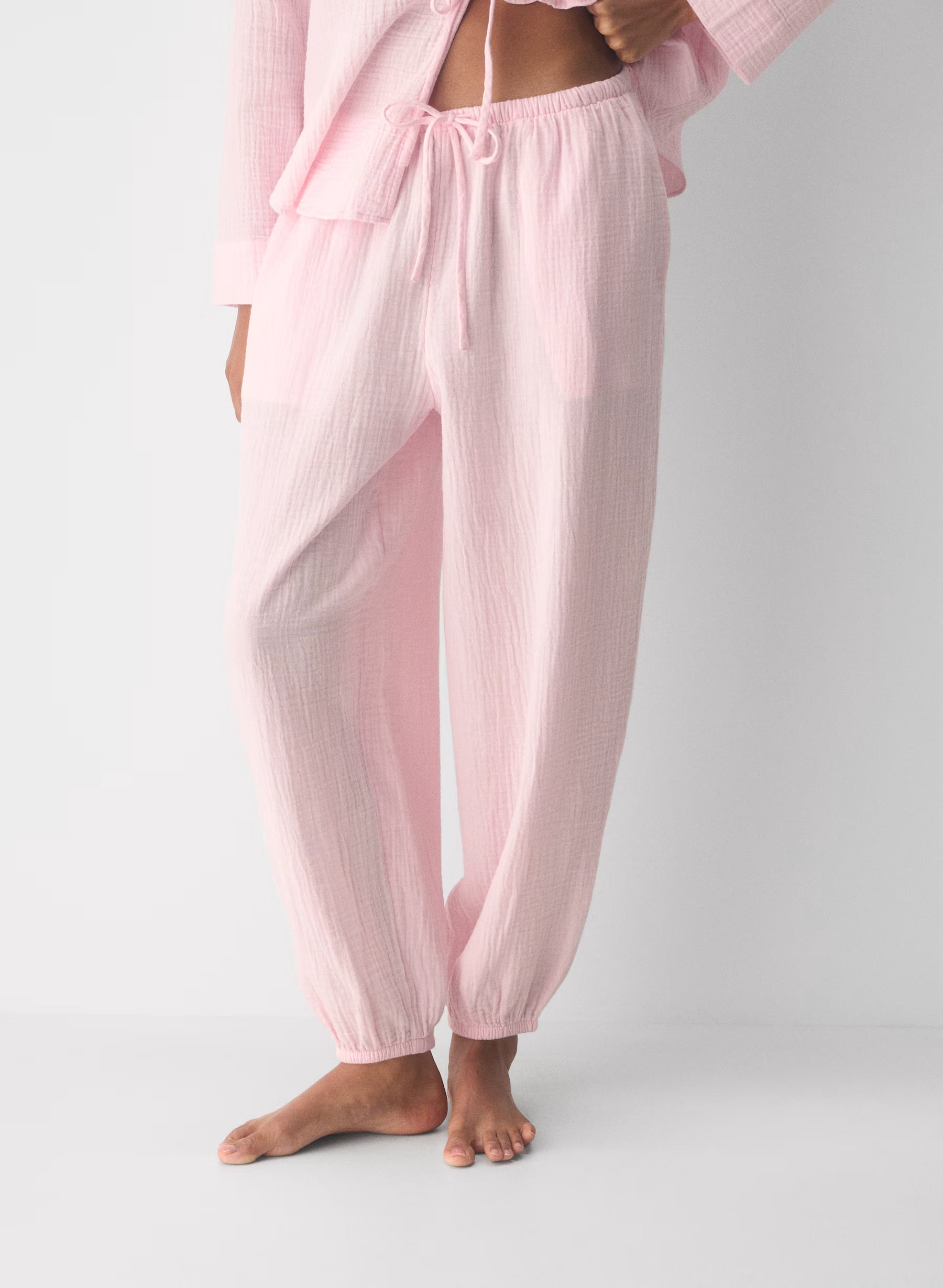 Aritzia AirPlush Cotton™ Sidepath Balloon Pant-Villa pink