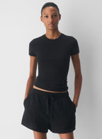 Aritzia AirPlush Cotton™ Sail Short-Black