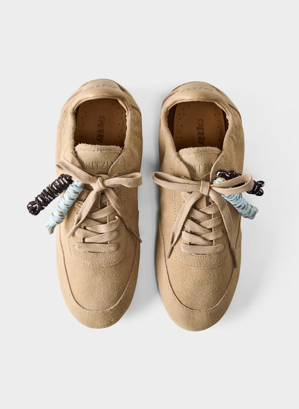 Aritzia Sperry x Aritzia Slim Jogger - Suede Leather-Sand Bluff