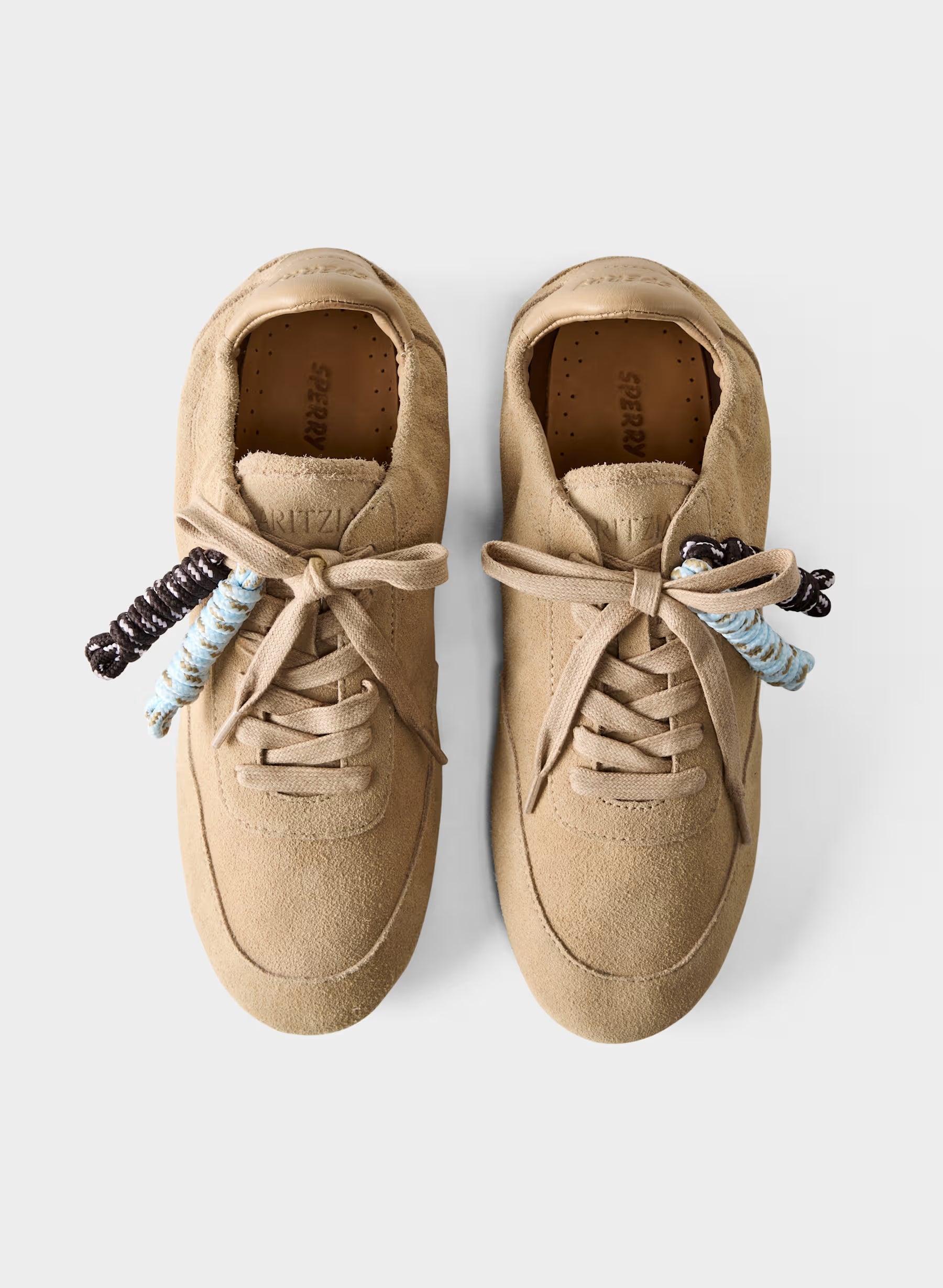 Aritzia Sperry x Aritzia Slim Jogger - Suede Leather-Sand Bluff