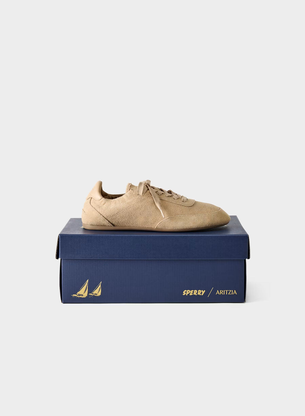 Aritzia Sperry x Aritzia Slim Jogger - Suede Leather-Sand Bluff