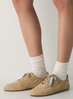 Aritzia Sperry x Aritzia Slim Jogger - Suede Leather-Sand Bluff