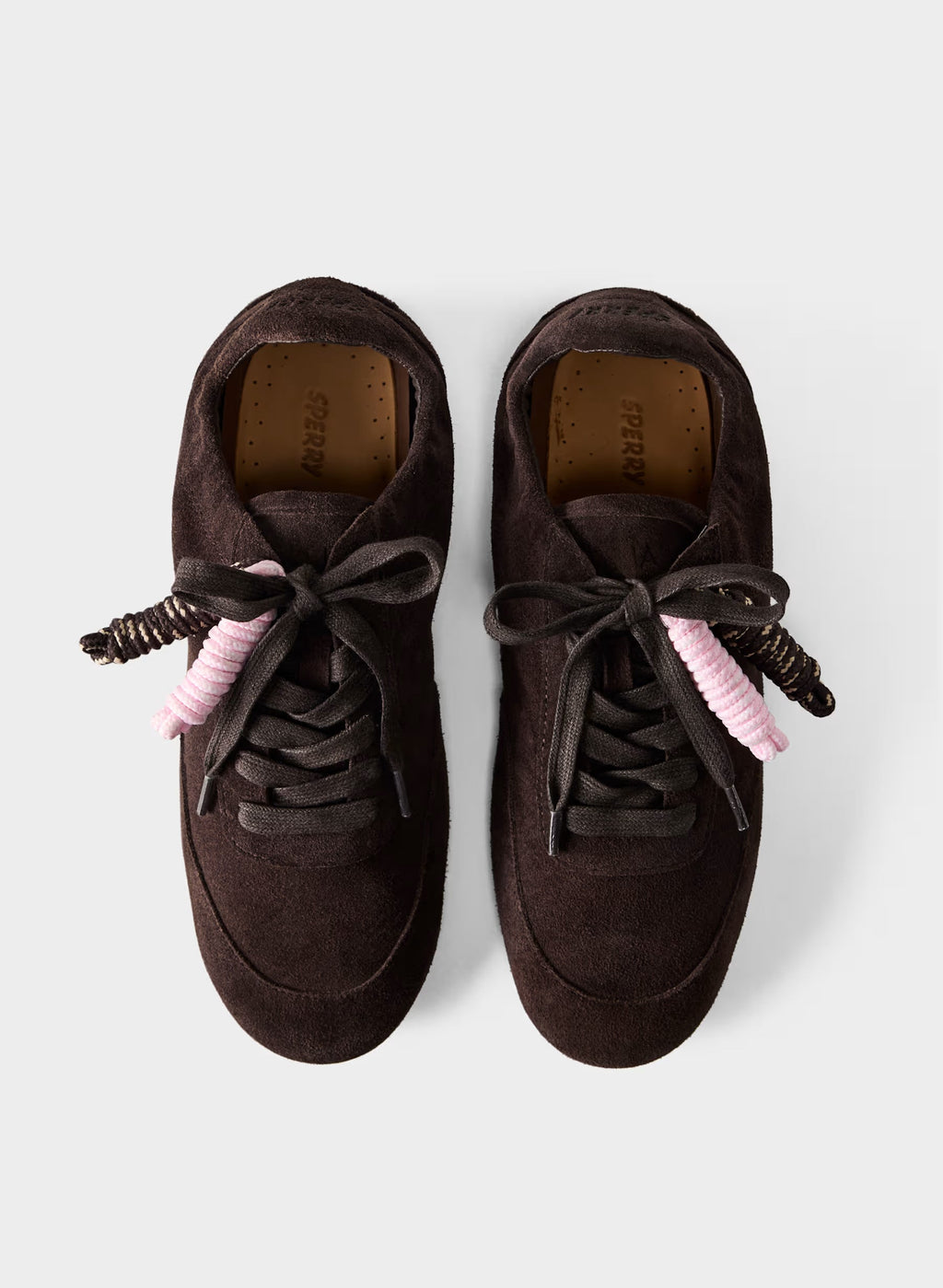 Aritzia Sperry x Aritzia Slim Jogger - Suede Leather-Rich Mocha Brown