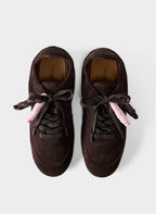 Aritzia Sperry x Aritzia Slim Jogger - Suede Leather-Rich Mocha Brown