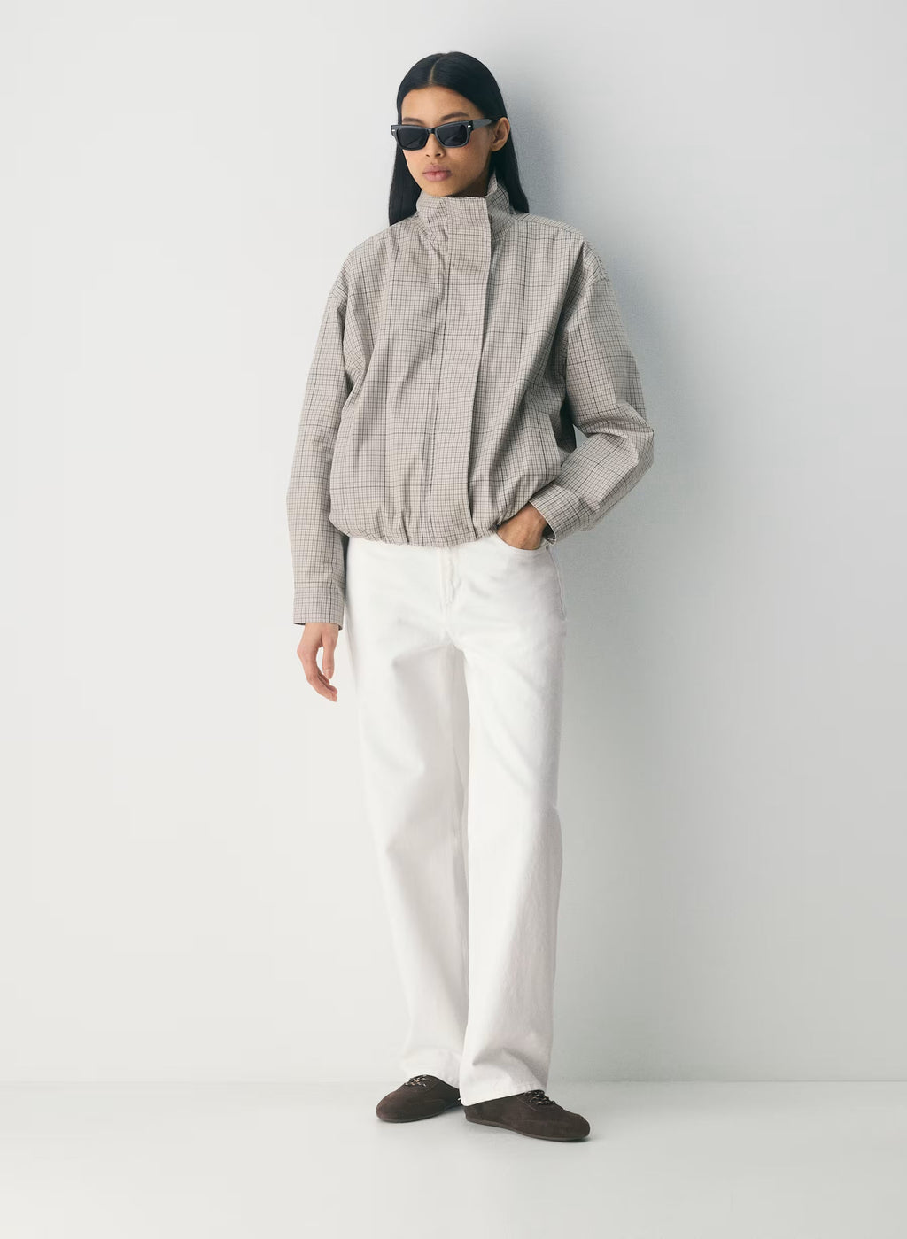 Aritzia Sperry x Aritzia Slim Jogger - Suede Leather-Rich Mocha Brown