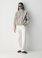 Aritzia Sperry x Aritzia Slim Jogger - Suede Leather-Rich Mocha Brown