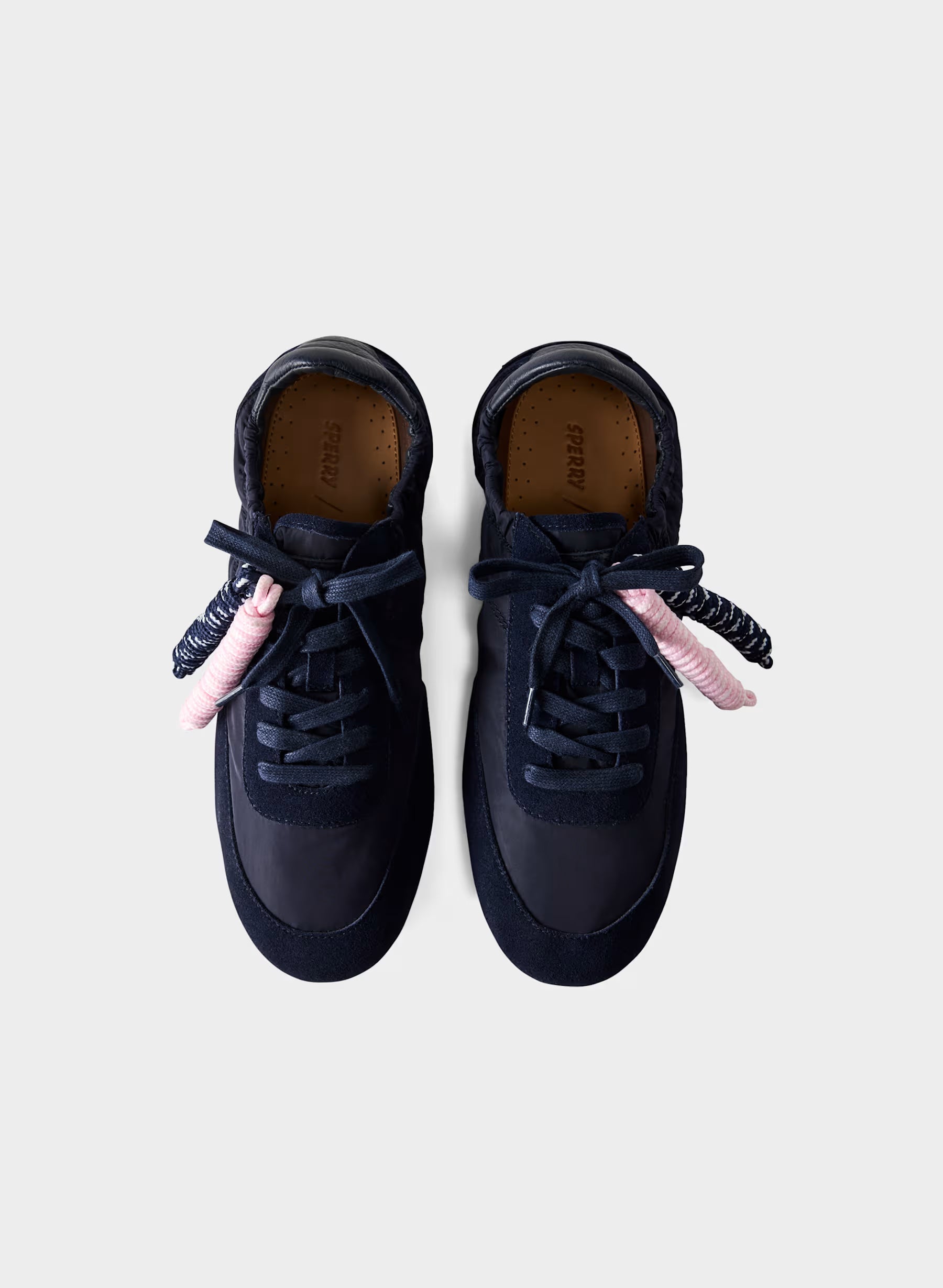 Aritzia Sperry X Aritzia Slim Jogger - Nylon & Suede-Admiral