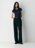 Aritzia Sperry X Aritzia Slim Jogger - Nylon & Suede-Admiral