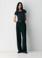 Aritzia Sperry X Aritzia Slim Jogger - Nylon & Suede-Admiral