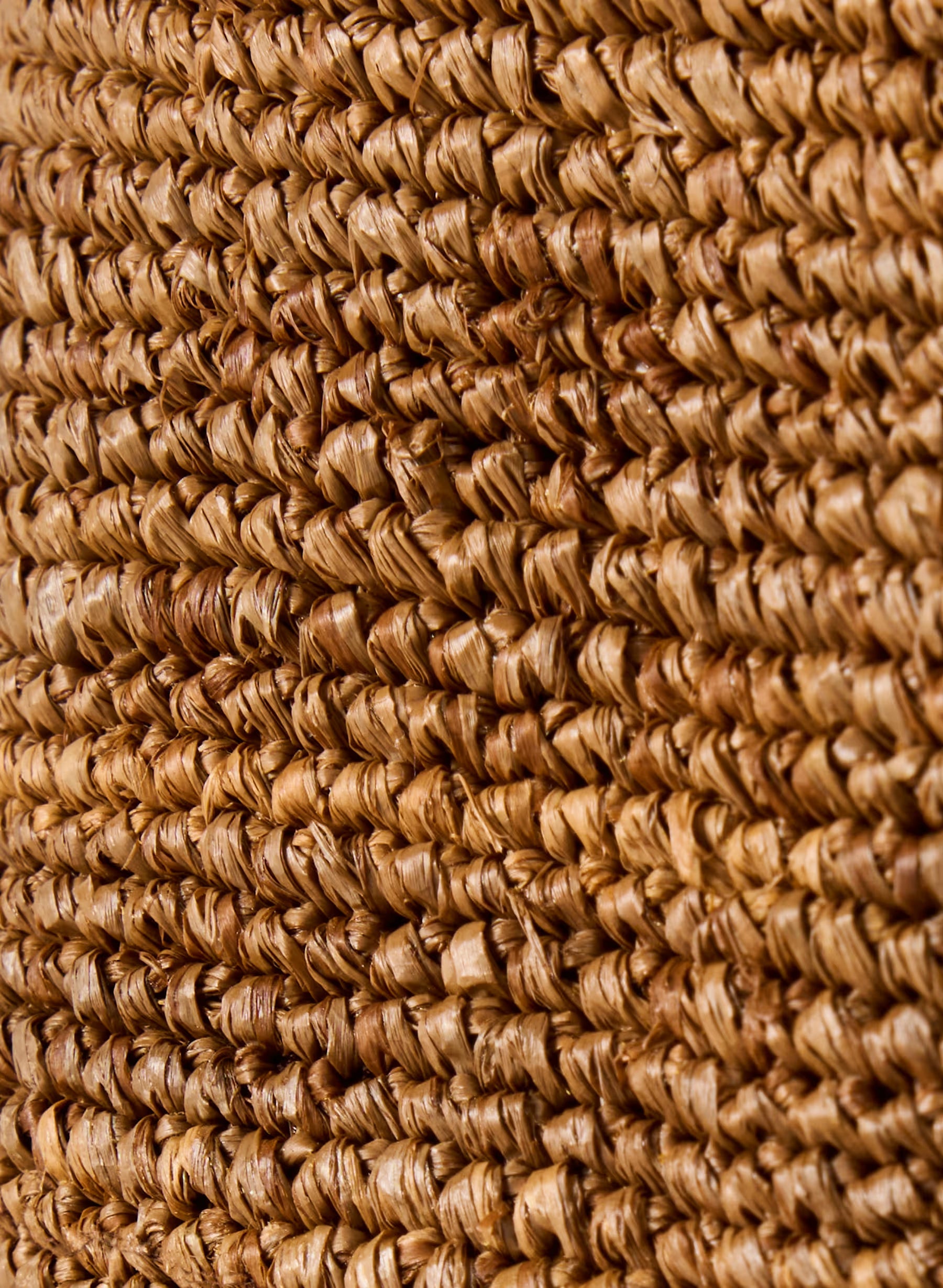 Aritzia Sunbeam Raffia Medium-Brim Hat-Rich Camel