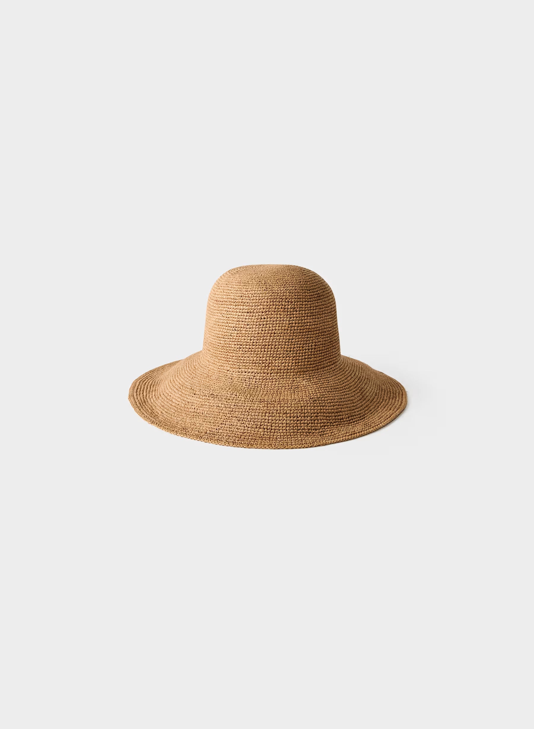 Aritzia Sunbeam Raffia Medium-Brim Hat-Femme