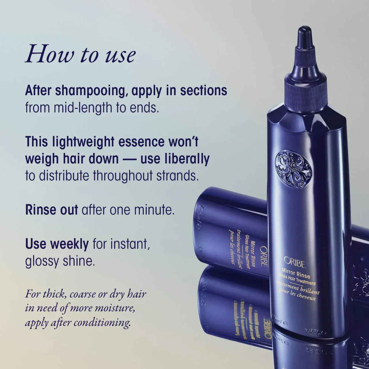 Oribe  -  Mirror Rinse Glass Hair Treatment