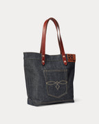 Ralph Lauren Denim Tote  -  Indigo