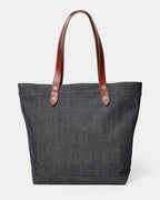 Ralph Lauren Denim Tote  -  Indigo