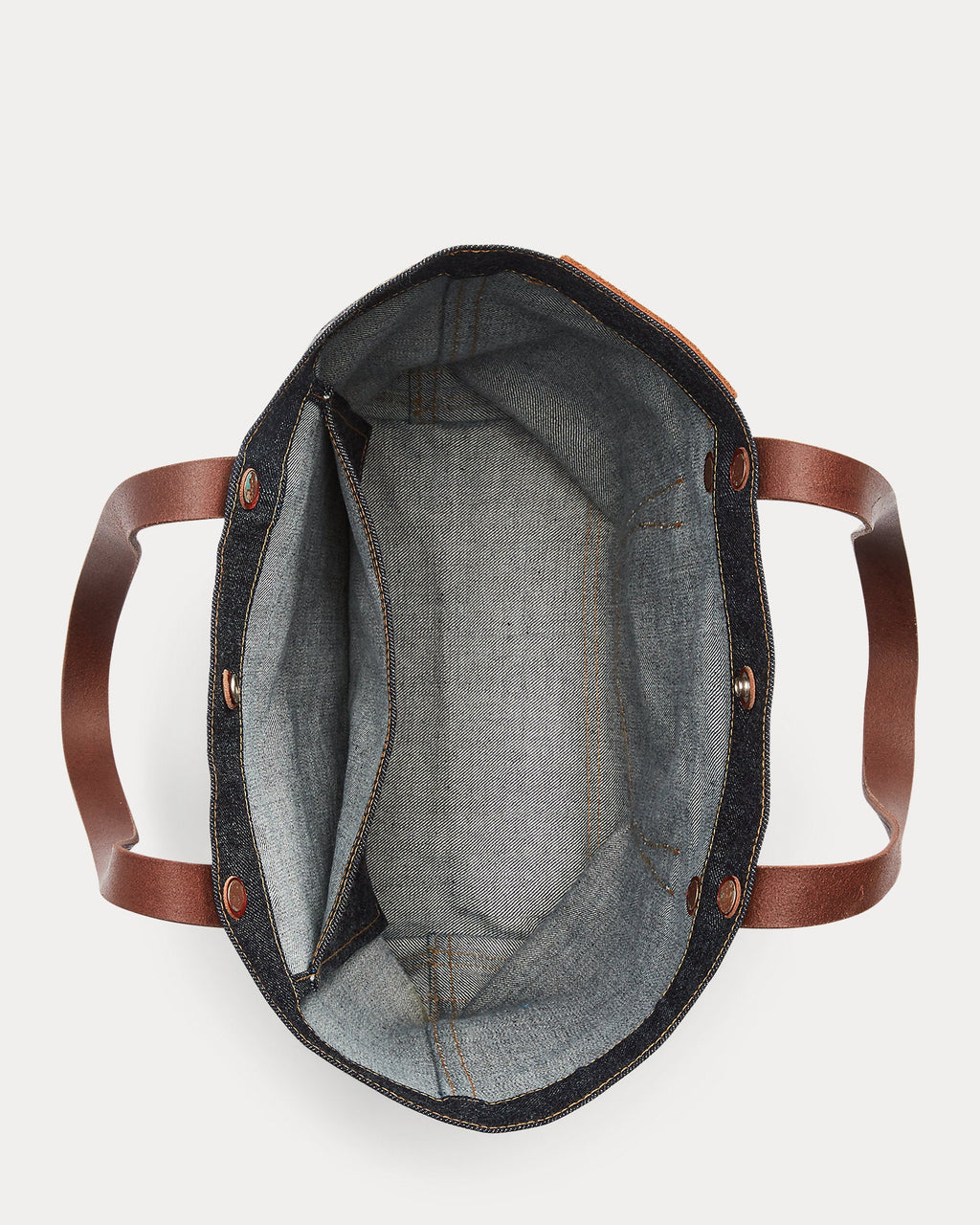 Ralph Lauren Denim Tote  -  Indigo